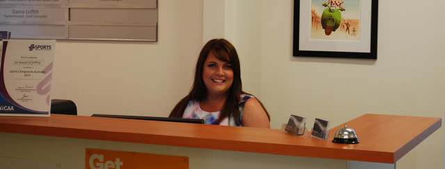 Front desk reception